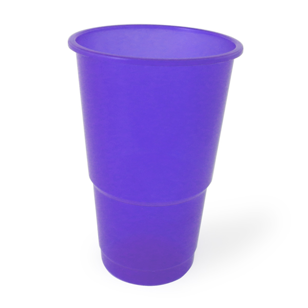 500ml Purple Plastic Cup
