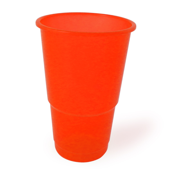 500ml Red Plastic Cup (250)
