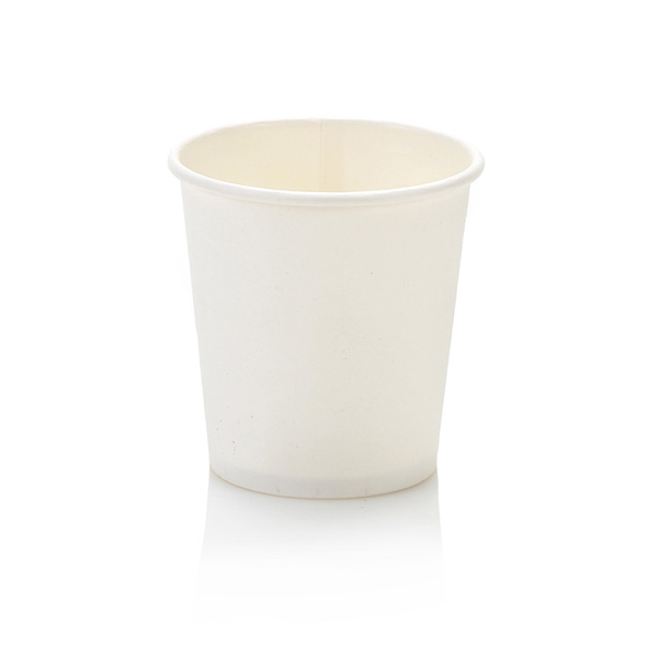 100ml Single Wall Sample Cup - White (50)