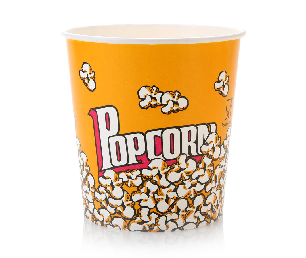 LDPE Popcorn Bucket 3.8L / 130oz - Extra Large (50)