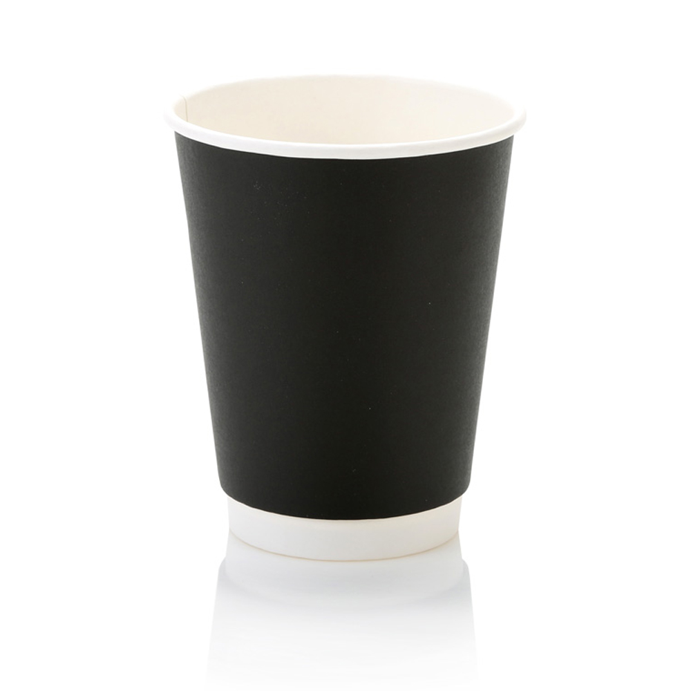 DW350-Blk-350ml-Double-Wall-Coffee-Cup-Black-new