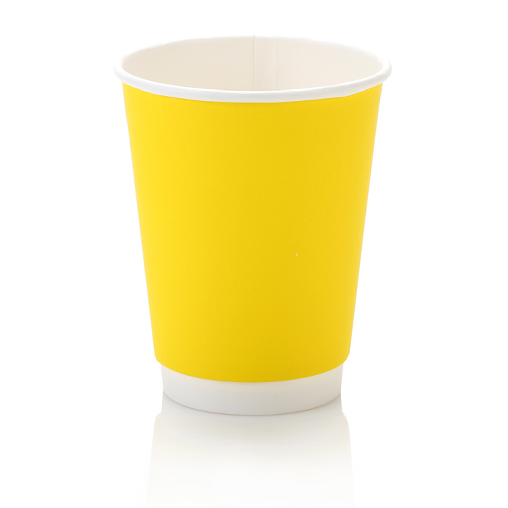 DW350-Y-350ml-Double-Wall-Coffee-Cup-Yellow-new
