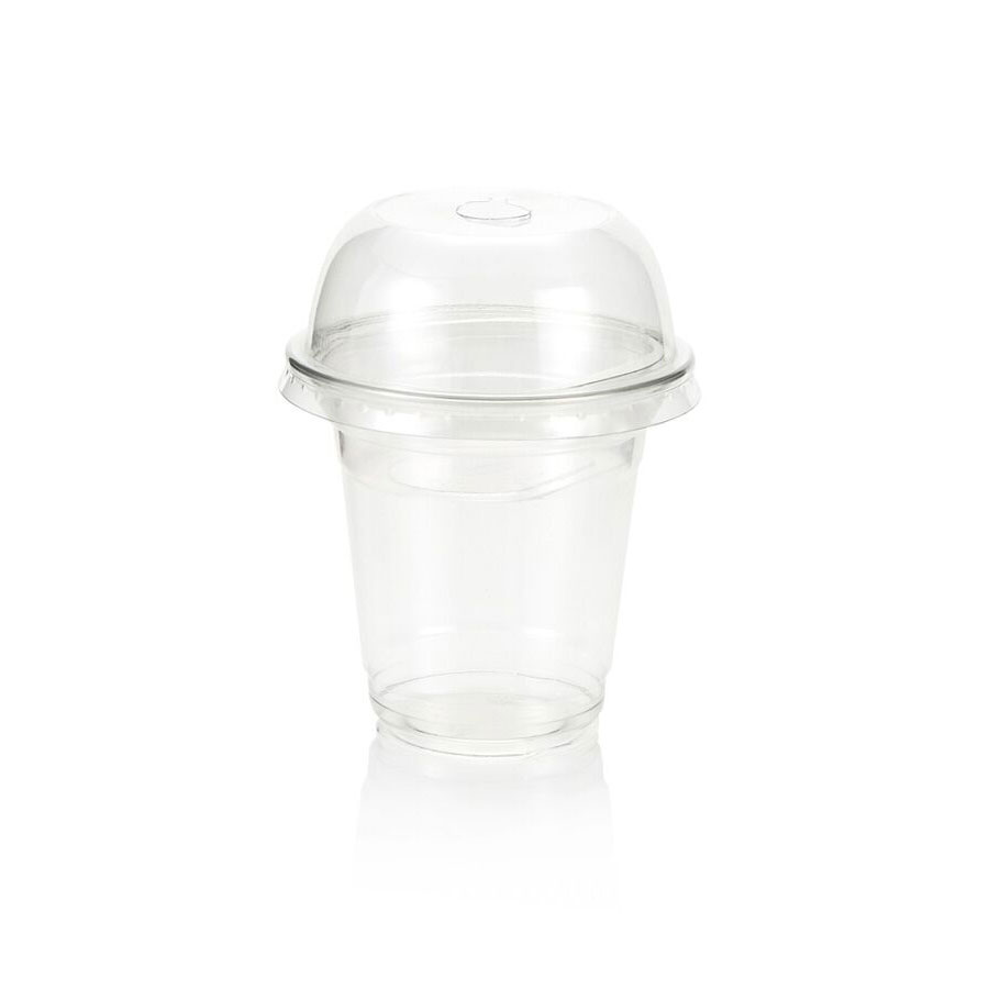 350ml Clear PET Smoothie Cup (50)