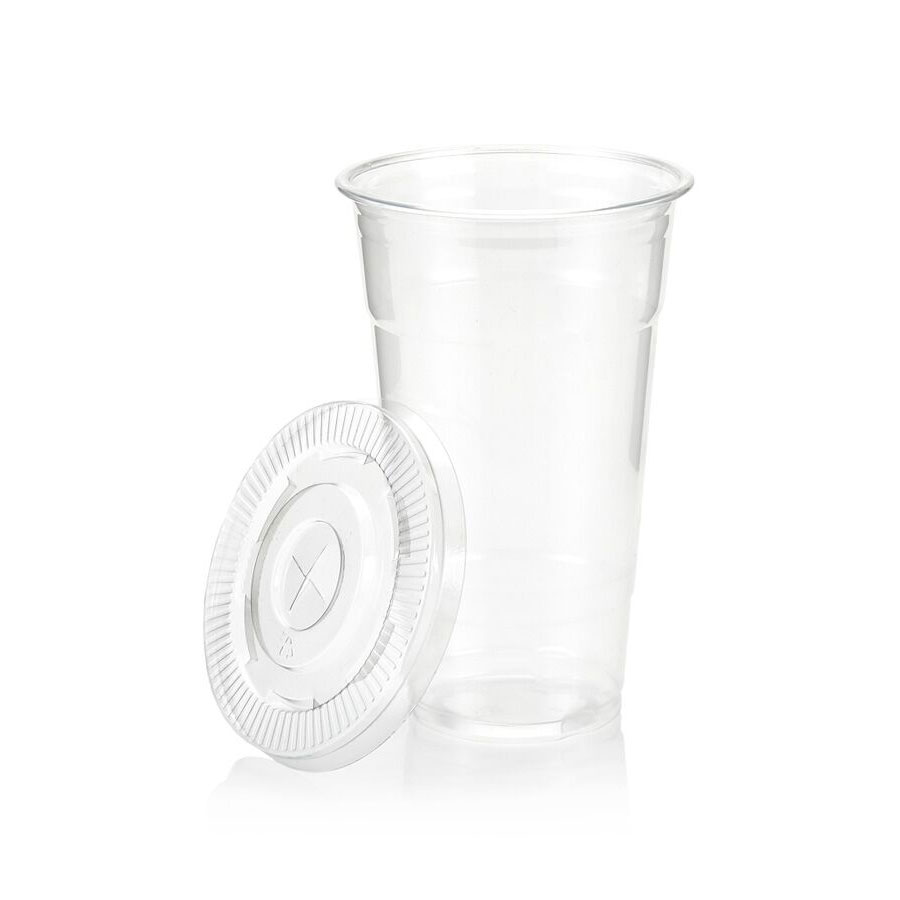 650ml Clear PET Smoothie Cup (50)