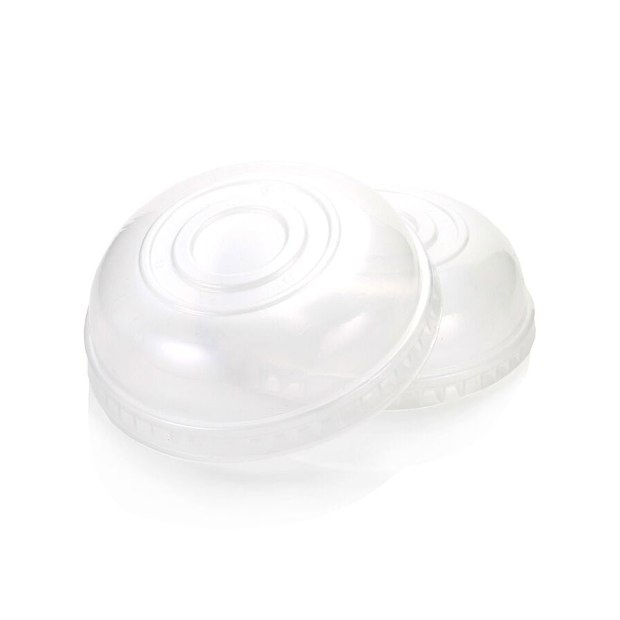 Clear PET Multifit Solid Dome Lid (50)
