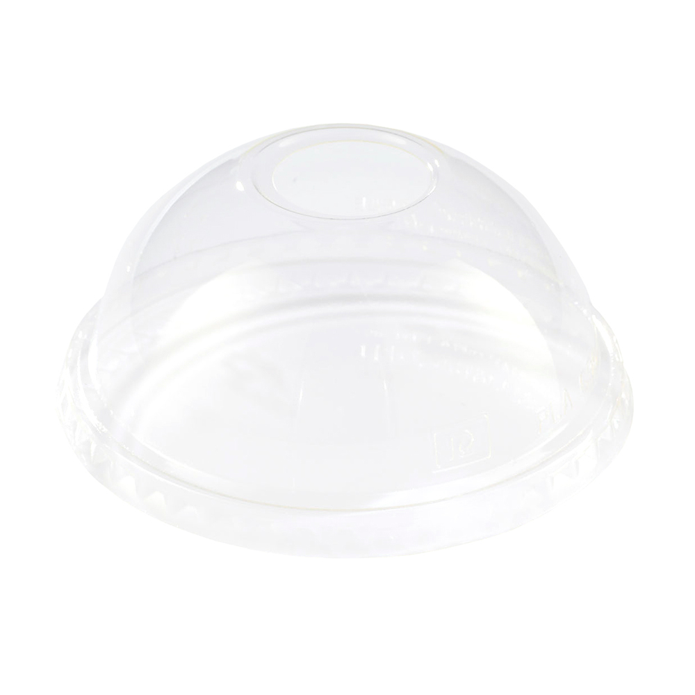PLA004-S-Multifit-Dome-Lid-with-Straw-Spoon-Hole-PLA