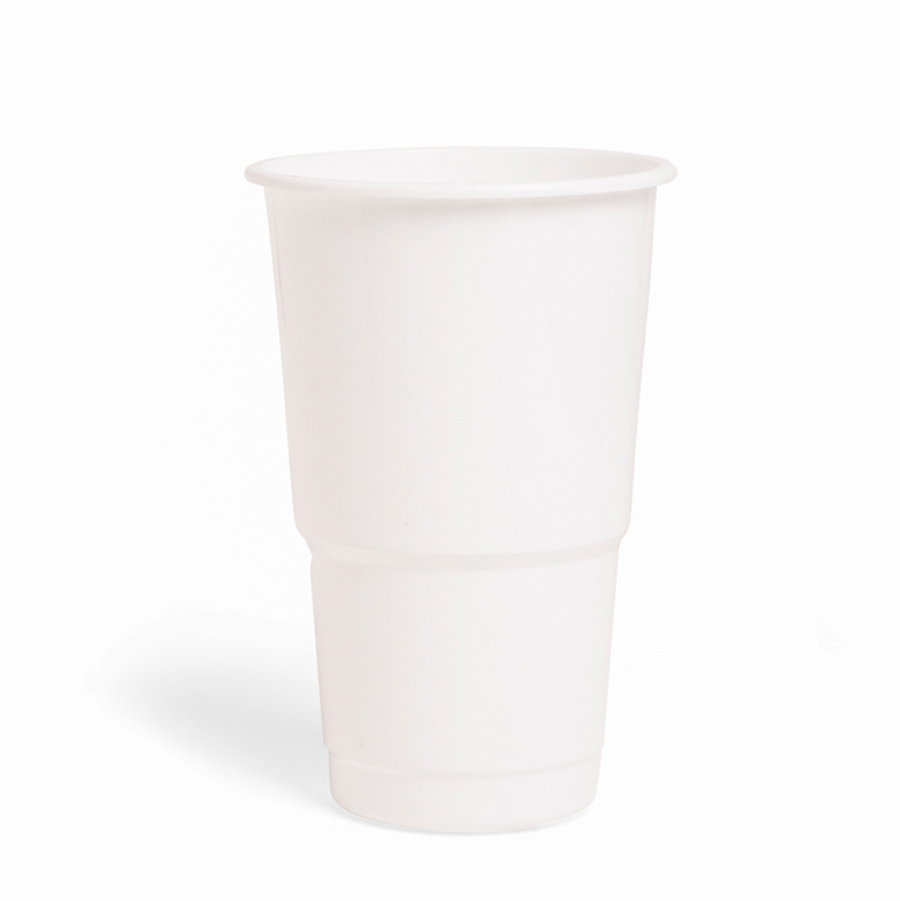 350ml White Plastic Cup (250)